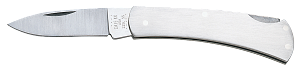 Case Brushed Stainless Steel Executive Lockback (00041)