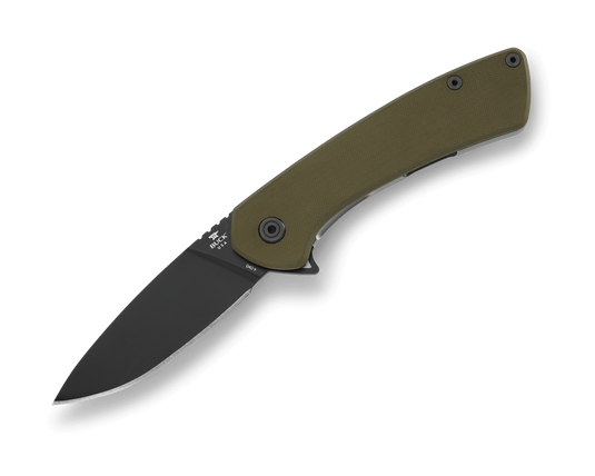 Buck® 040 Onset S45VN Steel OD Textured G10 (0040GRS)