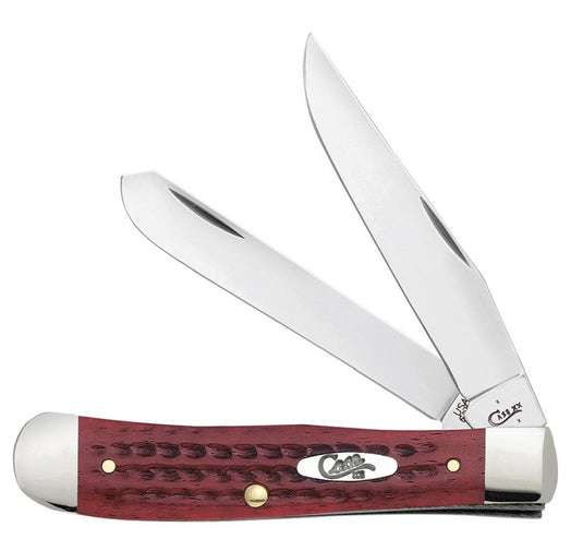 Case Pocket Worn® Corn Cob Jig Old Red Bone Trapper (00783)