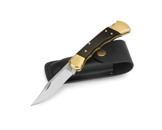 Buck® 110 Folding Hunter® Finger Grooved (0110BRSFG)