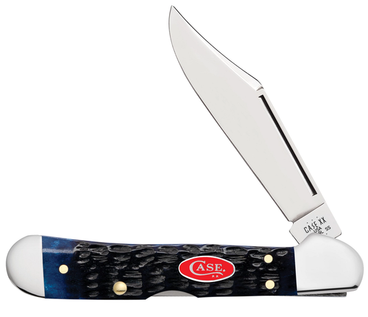Case Rogers Jig Navy Blue Bone Mini CopperLock® (06891) - DISCONTINUED