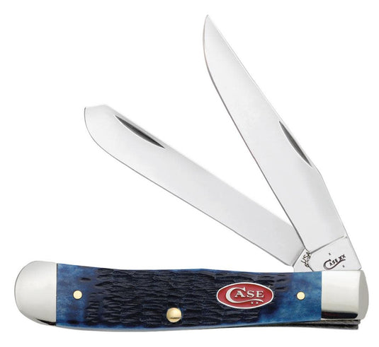 Case Rogers Jig Navy Blue Bone Trapper (07051)