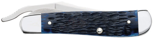 Case Rogers Jig Navy Blue Bone RussLock® (07057)