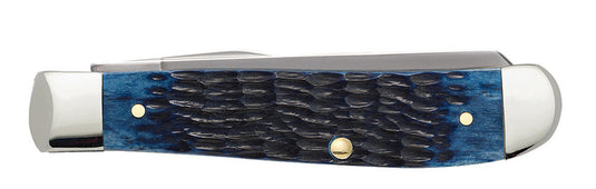 Case Rogers Jig Navy Blue Bone Mini Trapper (07321)