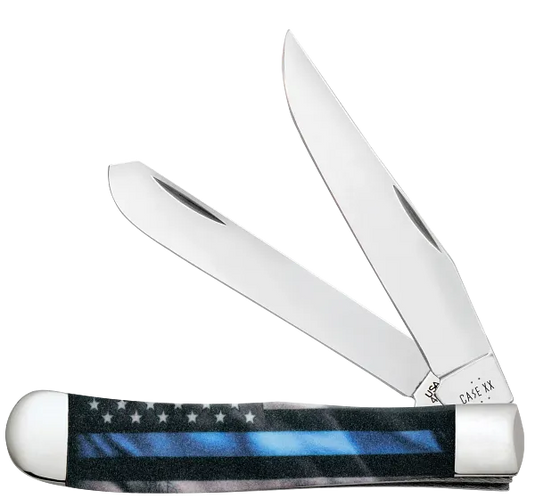 Case Color Infusion Stripes of Service® Blue Line Trapper (09578) - COMING SOON!!