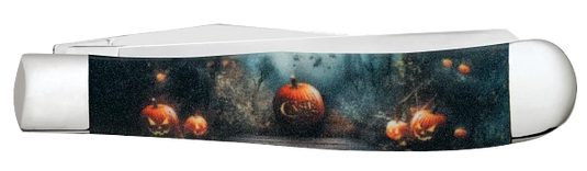 Case 2025 Halloween Color Infusion Pumpkin Patch Trapper in Gift Tin (10642)