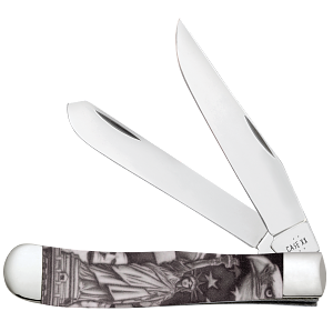 Case Statue of Liberty Black & White Trapper (10677)