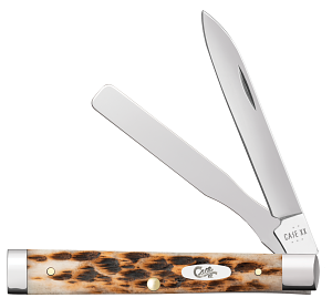 Case Amber Bone Peach Seed Jig Baby Doc (10797)