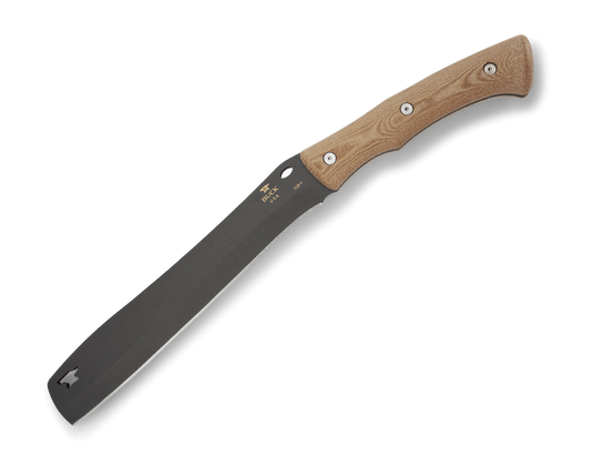 Buck® 108 Compadre Froe® Natural Canvas Micarta (0108BRS1)