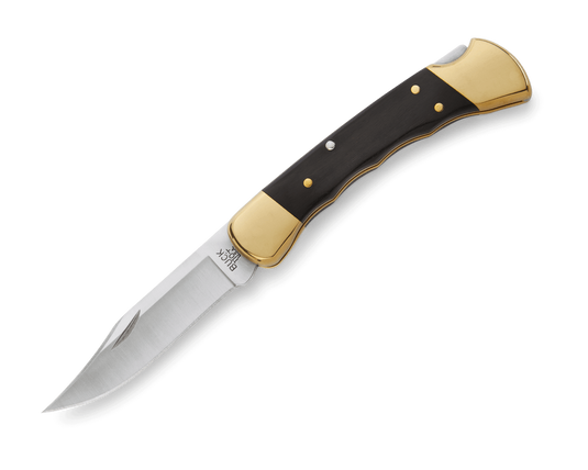 Buck® 110 Folding Hunter® Finger Grooved (0110BRSFG)