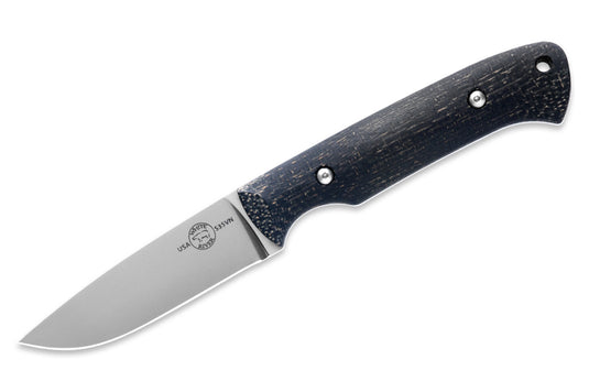 White River Hunter Black Burlap Micarta (WRHNT-BBL)