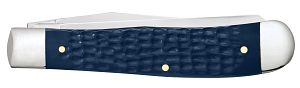 Case USMC Jigged Navy Blue Synthetic Trapper (13195)