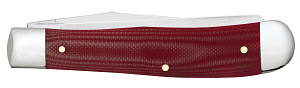 Case USMC Smooth Red G10 Smooth Trapper (13197)