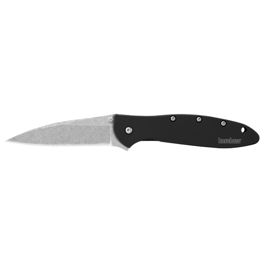 Kershaw® Leek Black Stonewash (1660SWBLK)