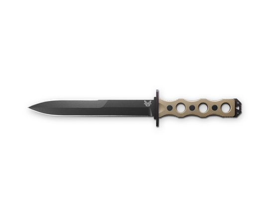 Benchmade SOCP® Fixed Blade Dagger Tan G10 (185BK-1)
