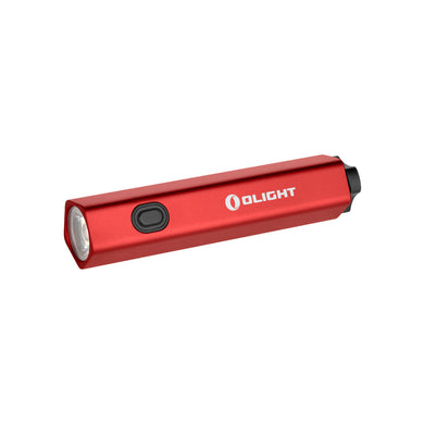 Olight Diffuse EDC Pocket Flashlight, Red