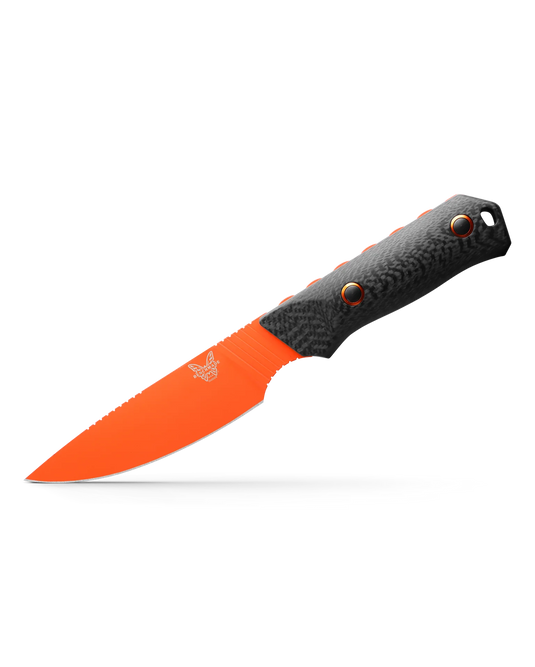 Benchmade Raghorn™ Fixed Blade Orange, Carbon Fiber (15600OR)