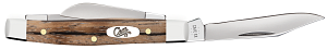 Case Natural Zebrawood Smooth Small Stockman (25144) - DISCONTINUED