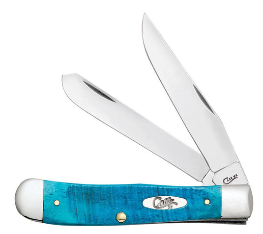 Case Sawcut Jig Caribbean Blue Bone Trapper (25592)