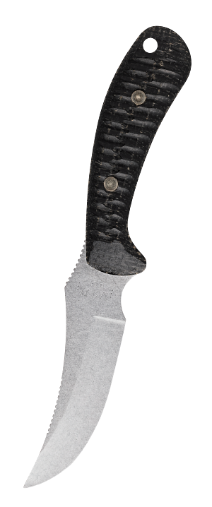 Case Ridgeback® Hunter Black Burlap Laminate, Leather Sheath (30593)