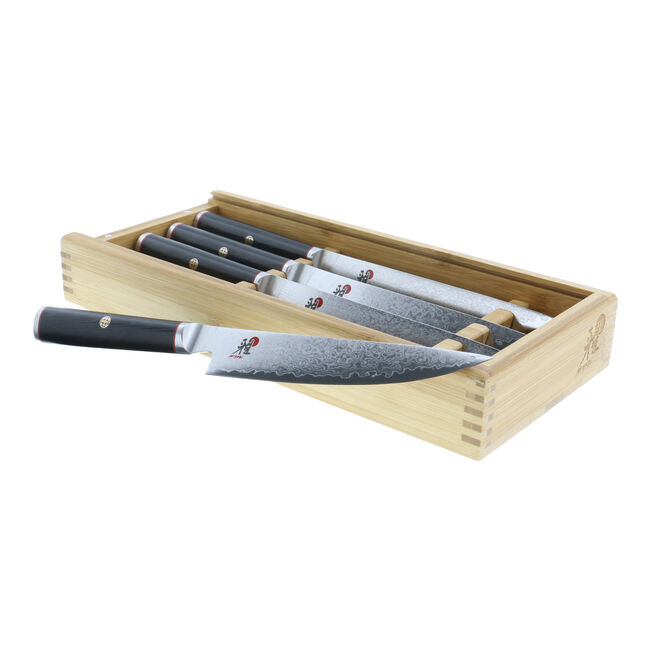 Miyabi Kaizen 4 Piece Steak Set in Bamboo Presentation Box (34189