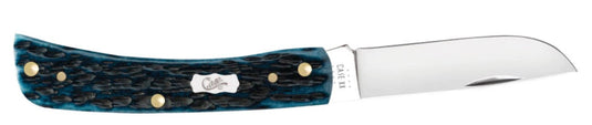 Case Pocket Worn® Peach Seed Jig Mediterranean Blue Bone Sod Buster Jr.® (51854)