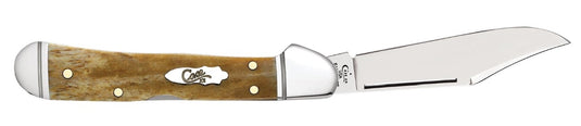Case Smooth Antique Bone Mini CopperLock®, Fluted Bolsters (58186)