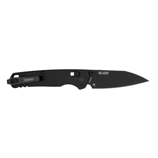 Kershaw® Bel Air Reverse Tanto Black Coated MagnaCut (6105BLK)