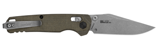 Kershaw® Bel Air Clip Point, OD Green Canvas Micarta, MagnaCut (6106)