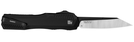 Kershaw® Livewire Auto Reverse Tanto, Black, MagnaCut (9000R)
