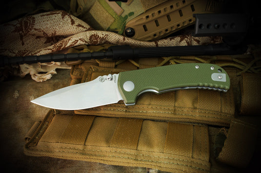 Spartan Blades Astor Liner Lock Green G10 (SFBL8GR)