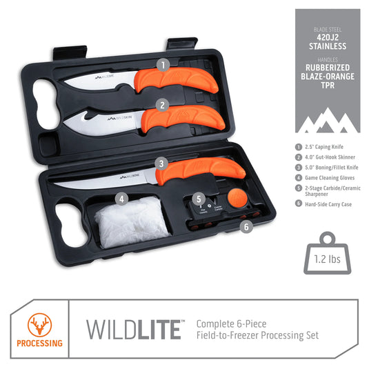 Outdoor Edge Wildlite 6-piece Game Set (WL-6)