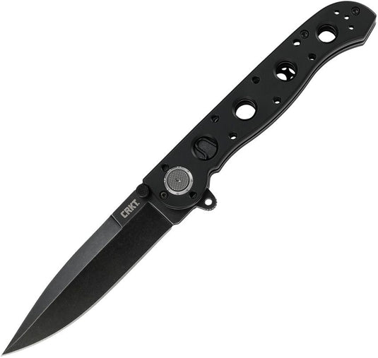 CRKT® M16®-03DB Deadbolt® Spear Point Flipper Black (M16-03DB)