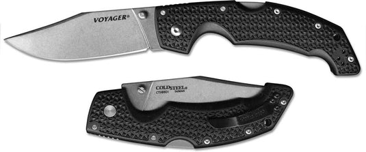 Cold Steel Large Voyager Clip Point Plain (29TLCC)