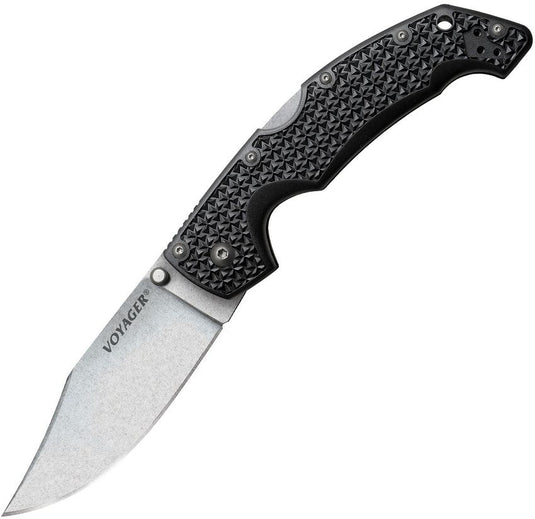 Cold Steel Large Voyager Clip Point Plain (29AC)