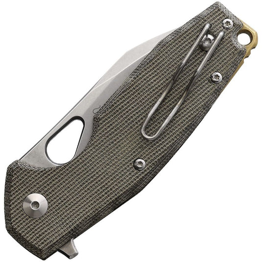 Fox Yaru Linerlock OD Micarta (FX527LIMOD)