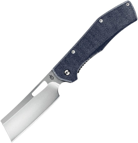 Gerber Flatiron D2 Blue Canvas Micarta (31-003902)