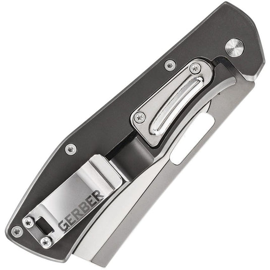 Gerber Flatiron D2 Blue Canvas Micarta (31-003902)