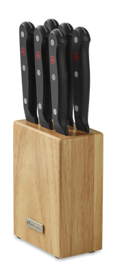 Wüsthof Gourmet 7-Piece Steak Knife Block Set (1065070701)
