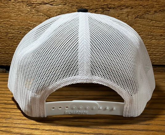 Willey Knives Richardson 112 Hat, Black with White Mesh (HAT11)