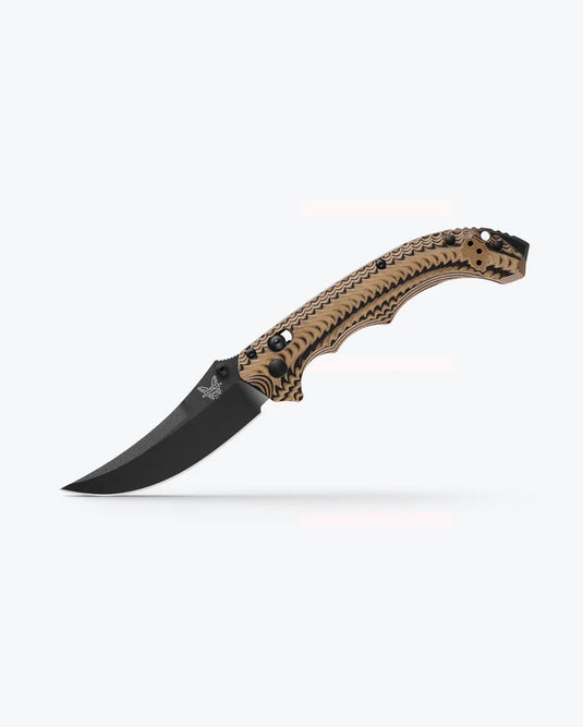 Benchmade Mini Bedlam™ AXIS® Lock Coyote/Black/OD Layered G10 (865BK-01)