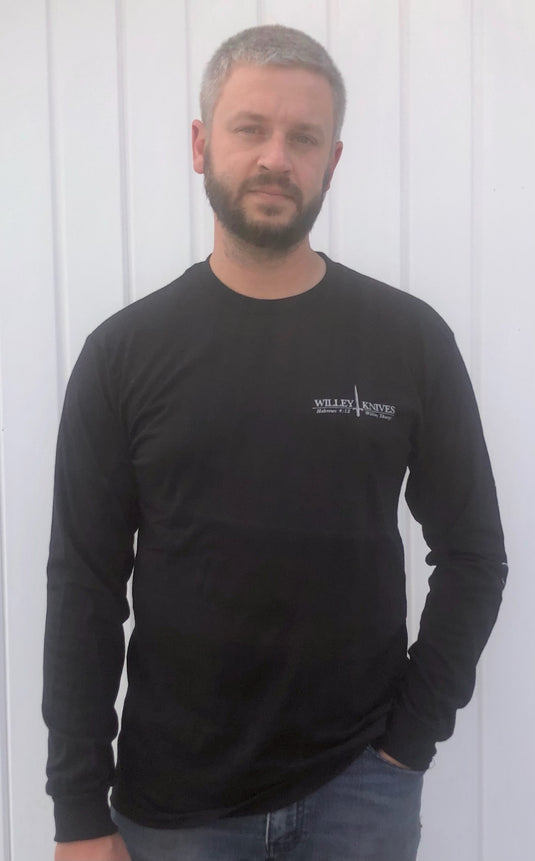 Gerald Willey Commemorative Long Sleeve T-Shirt, Black