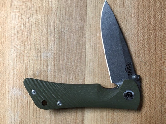 Southern Grind Spider Monkey MagnaCut Drop Point OD Green G10 (SG22273)
