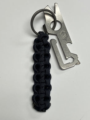 Anchor's Knot Gerber Mullet Tool with Navy Blue Paracord Lanyard