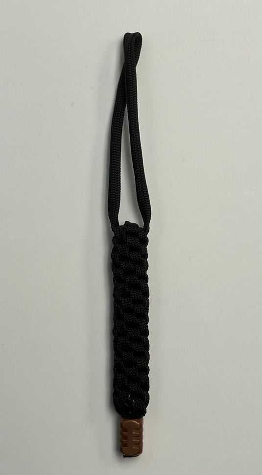 Anchor's Knot 550 Paracord Spiral Knot Lanyard with Copper Bead