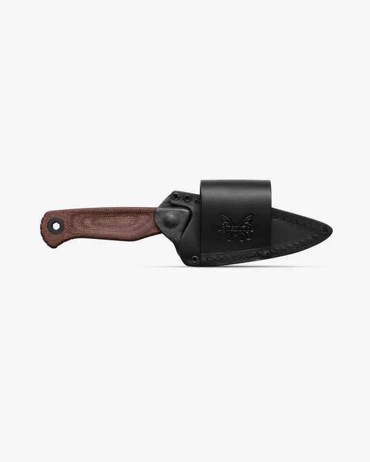 Benchmade Dacian™ Fixed Blade Brown Canvas Micarta, MagnaCut (203BT-03)