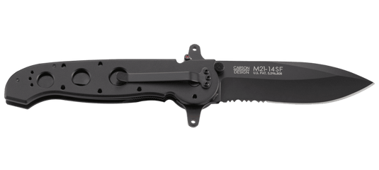 CRKT® M21-14SF Special Forces Flipper Large Serrated Spear Black (M21-14SF)