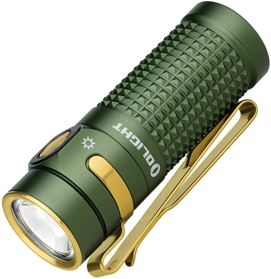 Olight Baton 4 EDC Flashlight, OD Green