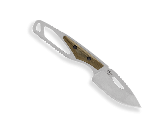 Buck® 630 PakLite 2.0 Hide Pro Knife, OD Green Micarta (0630GRS)