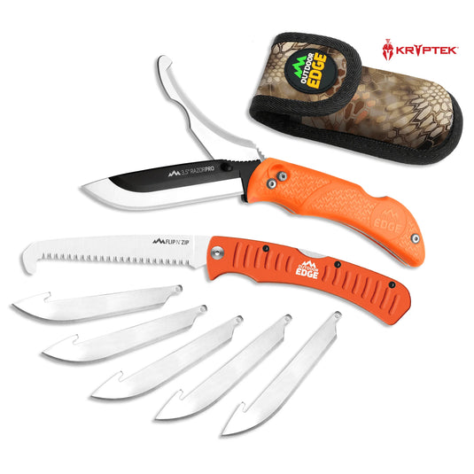 Outdoor Edge RazorPro G Saw Combo, Orange (ROC-30)